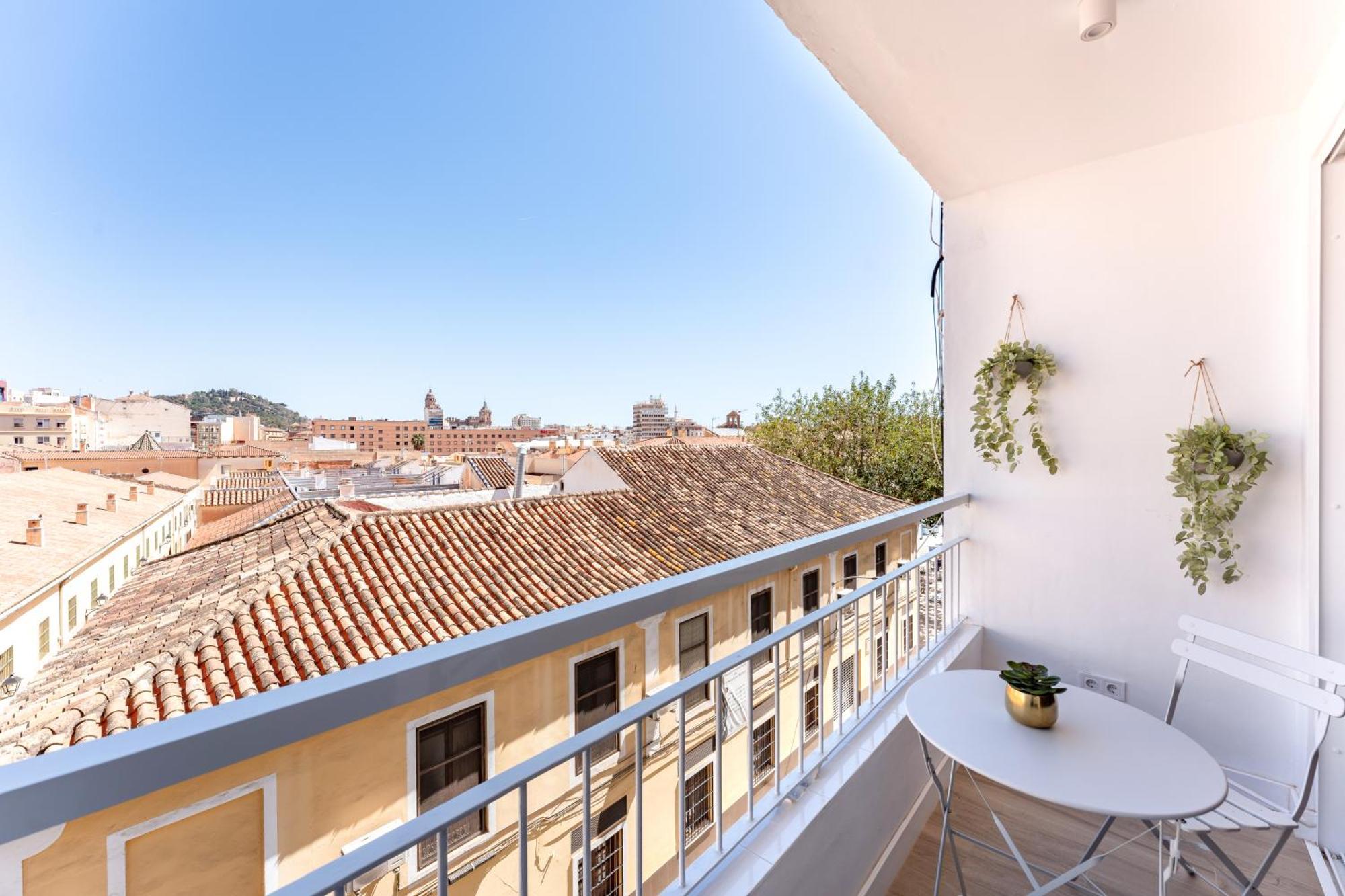 Bazan City Center Apartment Málaga Dış mekan fotoğraf