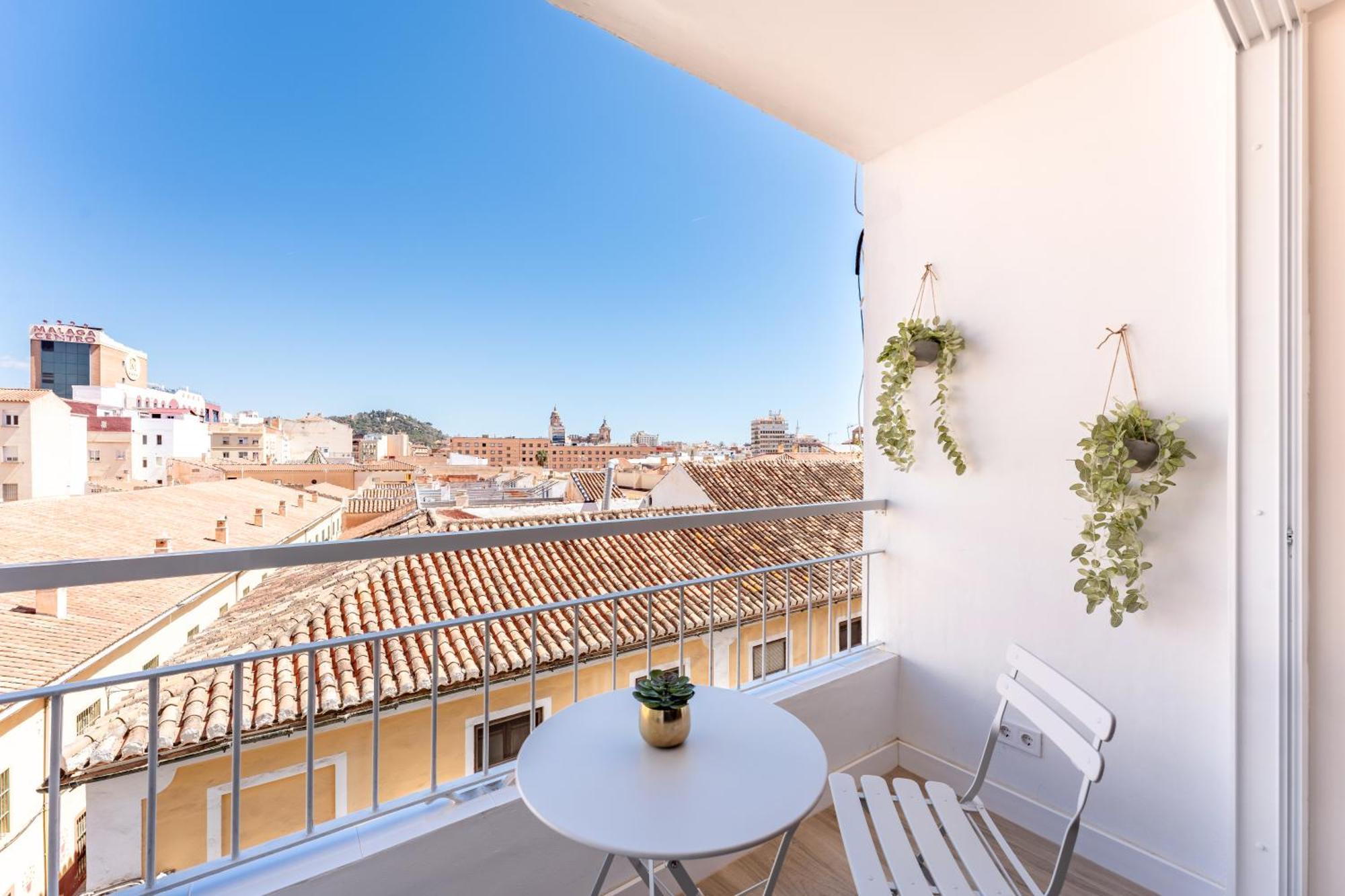 Bazan City Center Apartment Málaga Dış mekan fotoğraf