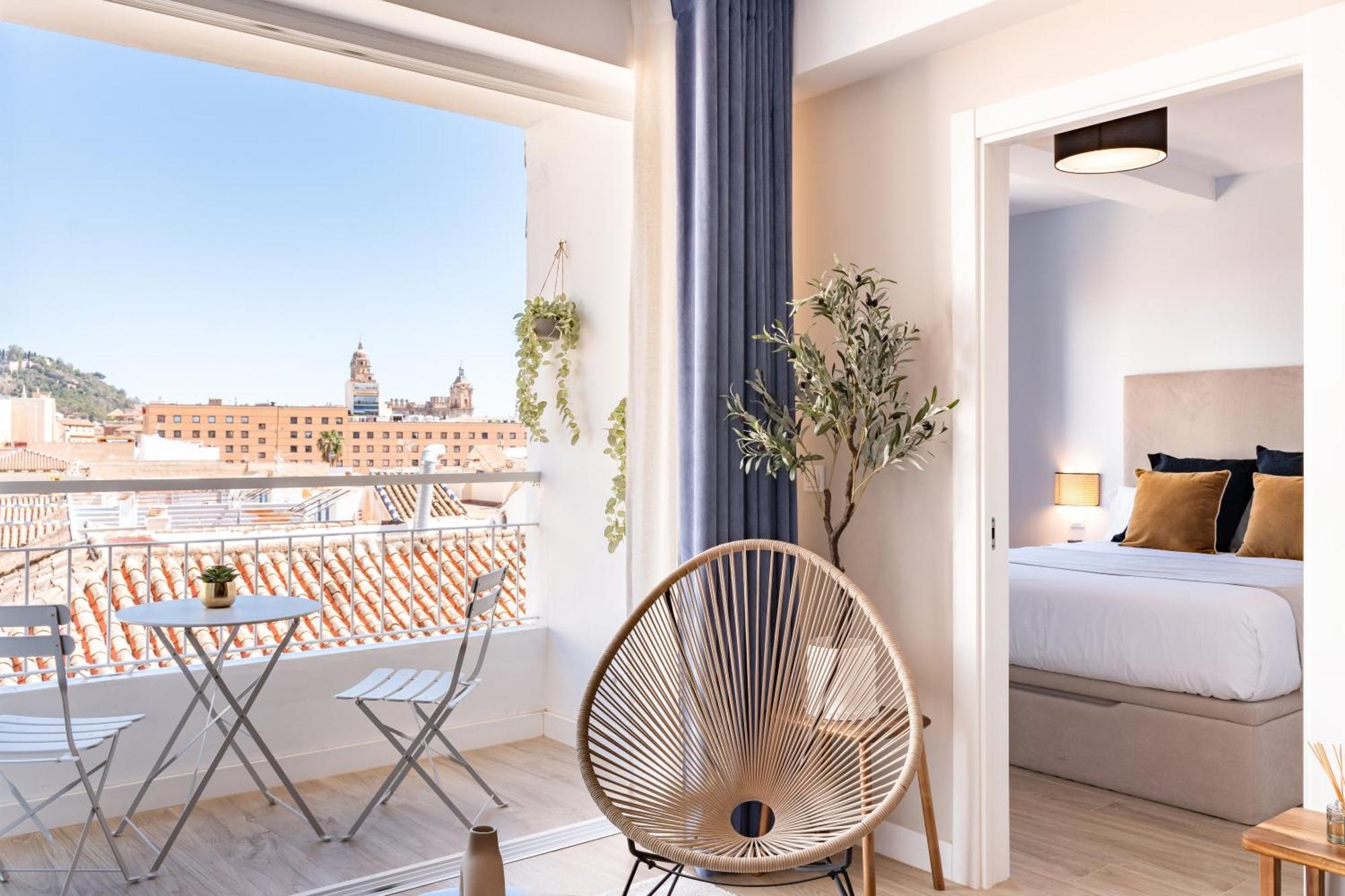 Bazan City Center Apartment Málaga Dış mekan fotoğraf