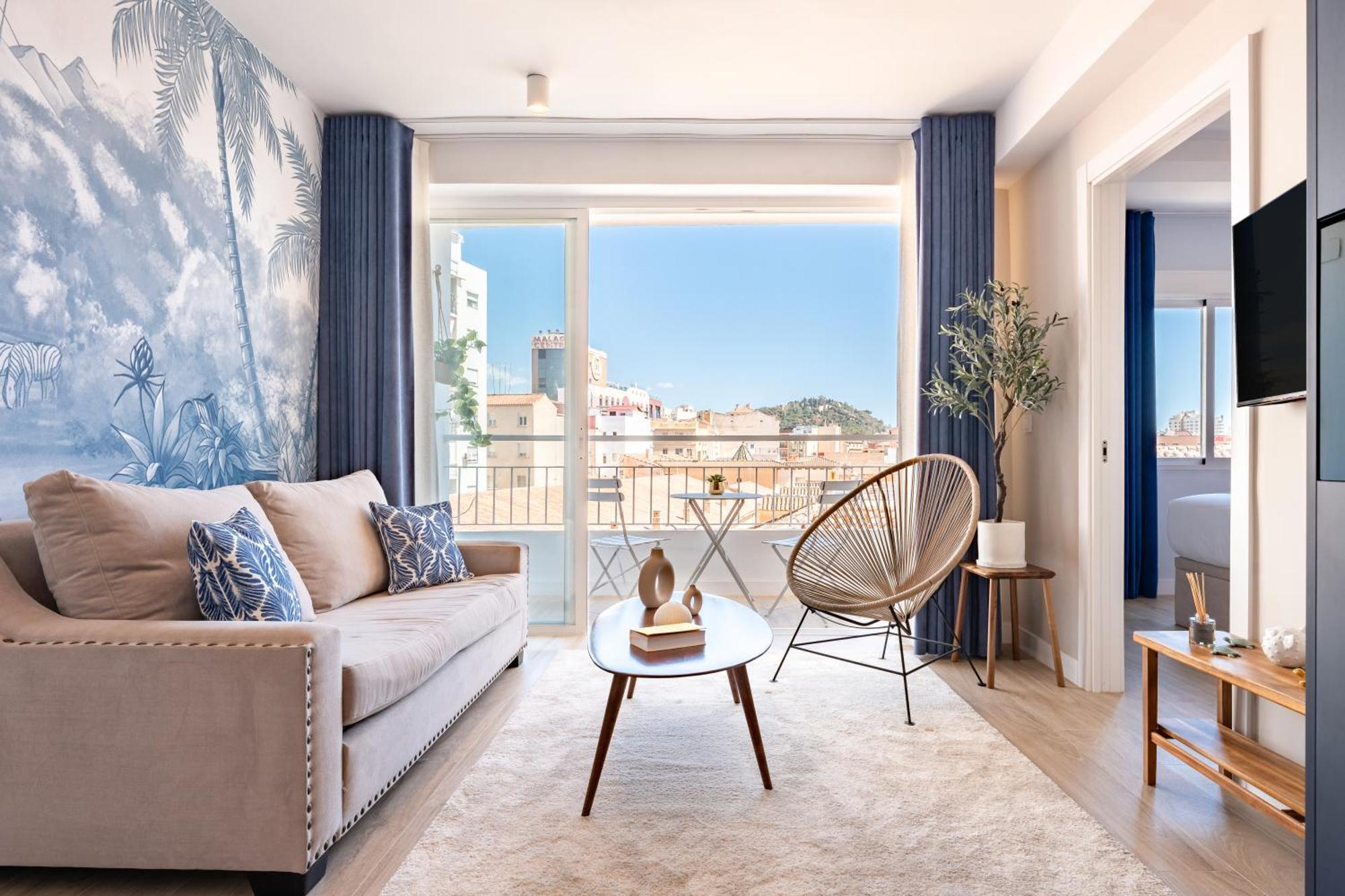 Bazan City Center Apartment Málaga Dış mekan fotoğraf