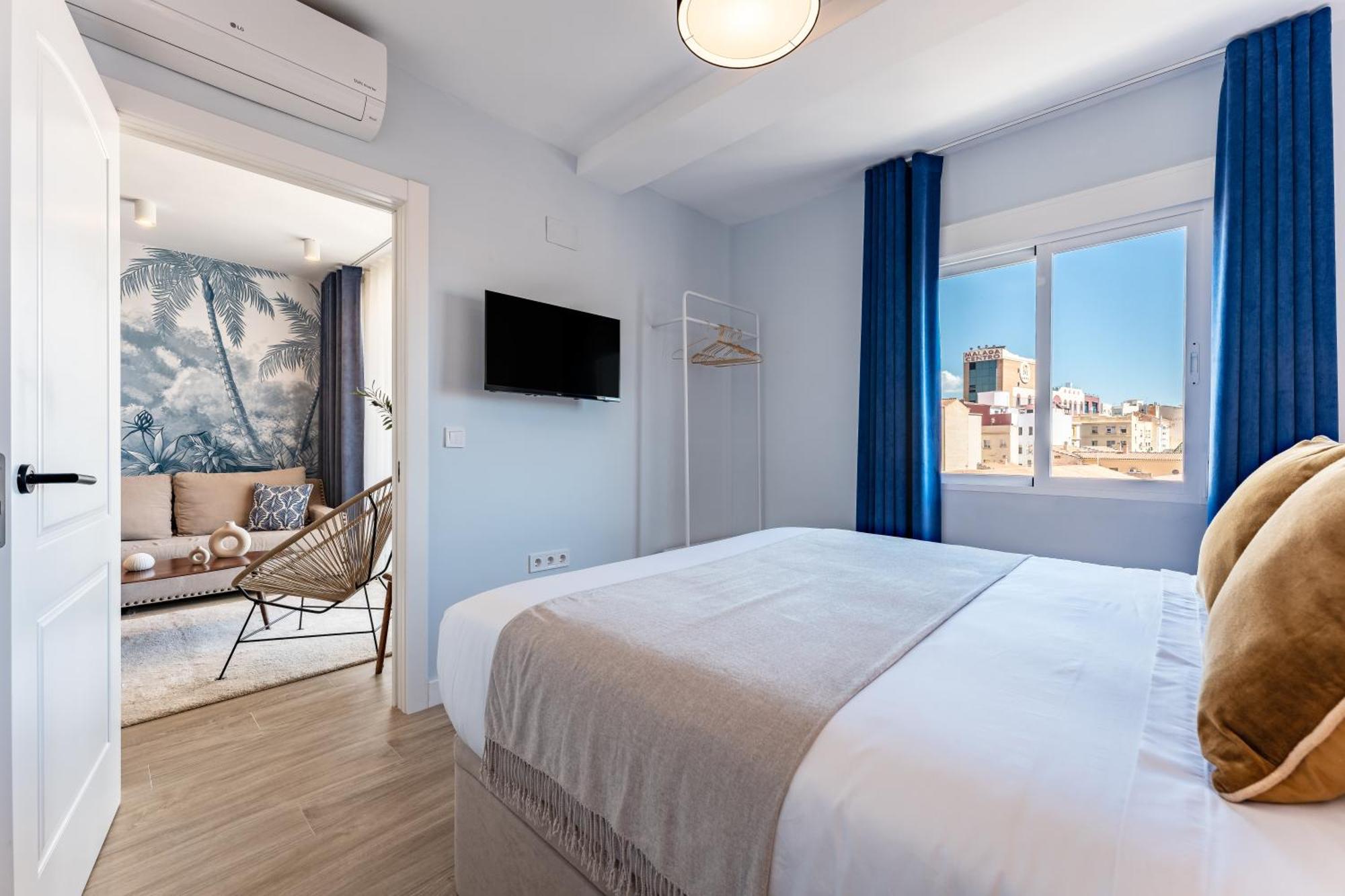 Bazan City Center Apartment Málaga Dış mekan fotoğraf